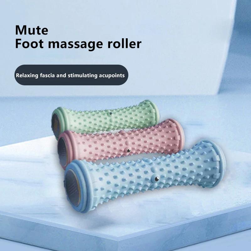 Foot Massager Massage Roller Yoga Massage Ball Plantar Fascia Roller Muscle Relaxation Care Plastic Manual Foot Massager Rollers