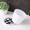 1-50PCS Plant Saucer Flower Pot Stand, Plastic Drainage Rack with Breathable Mesh Pad, Reusable Gardening Bottom Base for Indoor Outdoor