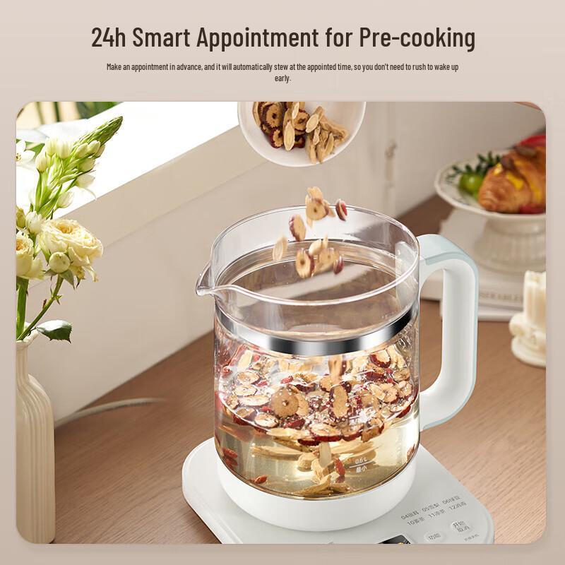 Midea 1.8L Smart Multi-functional Health Kettle CN plug (adapter included)