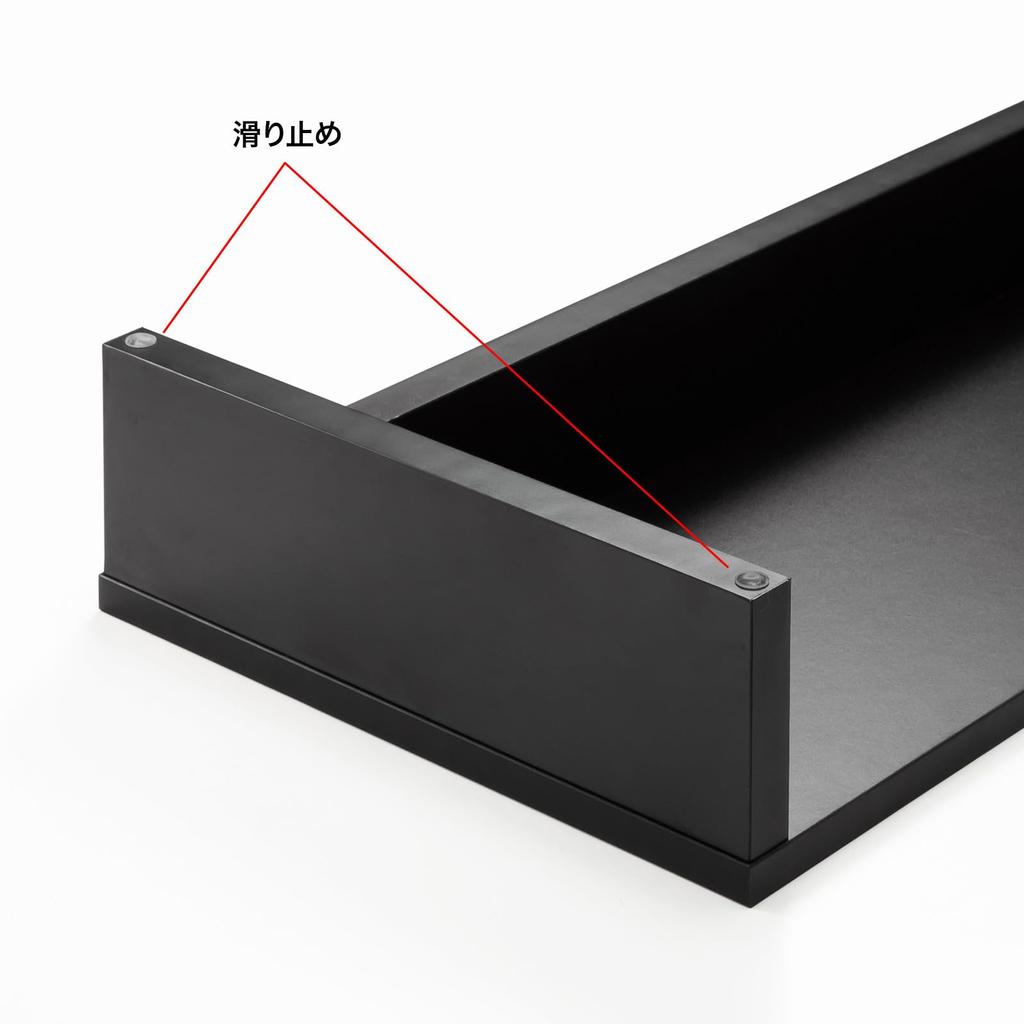 SANWA SUPPLY Desktop Monitor Stand (Black) MR-LC103BK