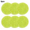 Electric Mop Replacement Pads in Round Shape Soft and Absorbent Material for Routine Floor Maintenance Set of 6/12