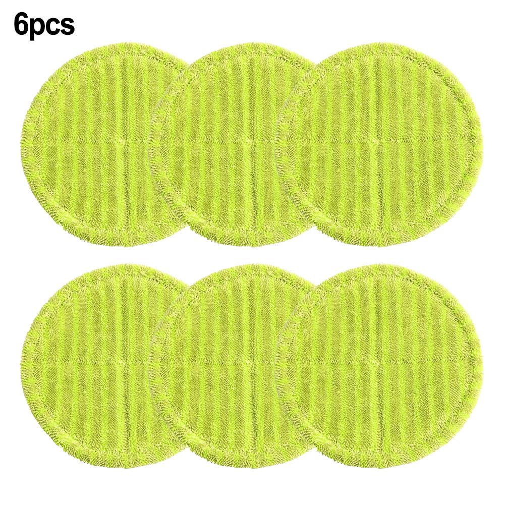 

Round Cloth for Electric Mop Soft and Absorbent for Effective Dust Removal Available in 6/12pcs Washable and Reusable Options