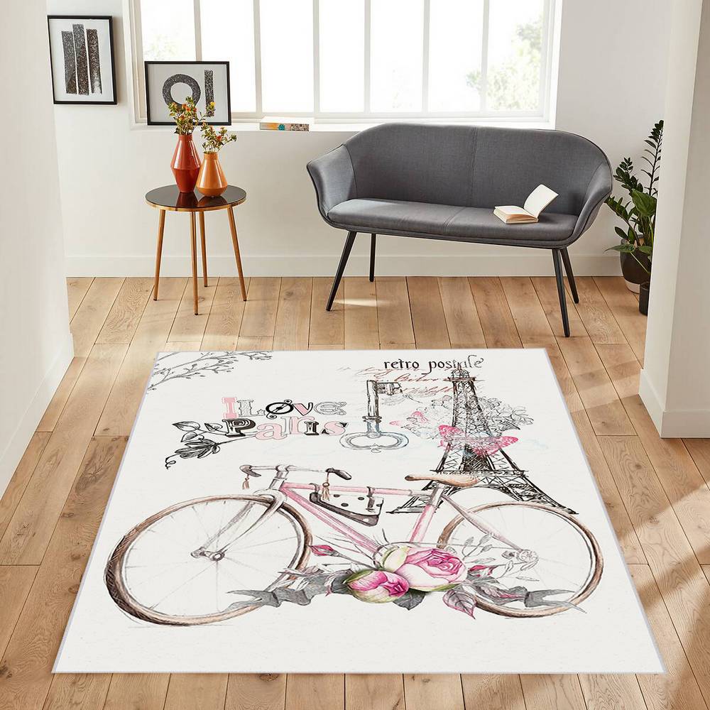 

Rovigo Home Washable Printed Carpet RGHM1888-SD637 80X150 белый