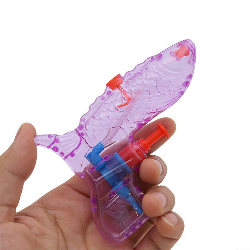 Water Gun Kids With Fish Shape And Plastic Material For Pool Water Toy Play