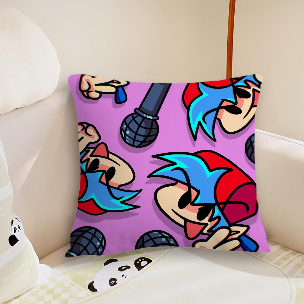 Cushion Cover Living Room Headboard Bedroom Funkin Cool Game Office Friday Cushion FNF Cushion Sofa Nap Time Night Pillow Case