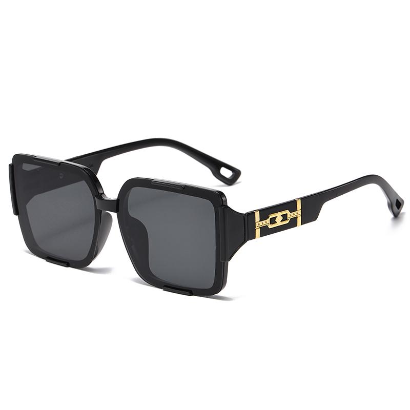 New Oversized Frameless Sunglasses Women Fashion Luxury Polygon UV400 Sun Glasses Gafas De Sol