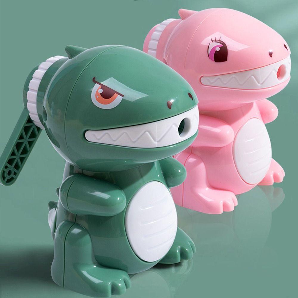 Dinozor Kalemtıraş Yapışmayı Önleyen Uç Otomatik Olarak Uca Girer El Kranklı Mekanik Alet