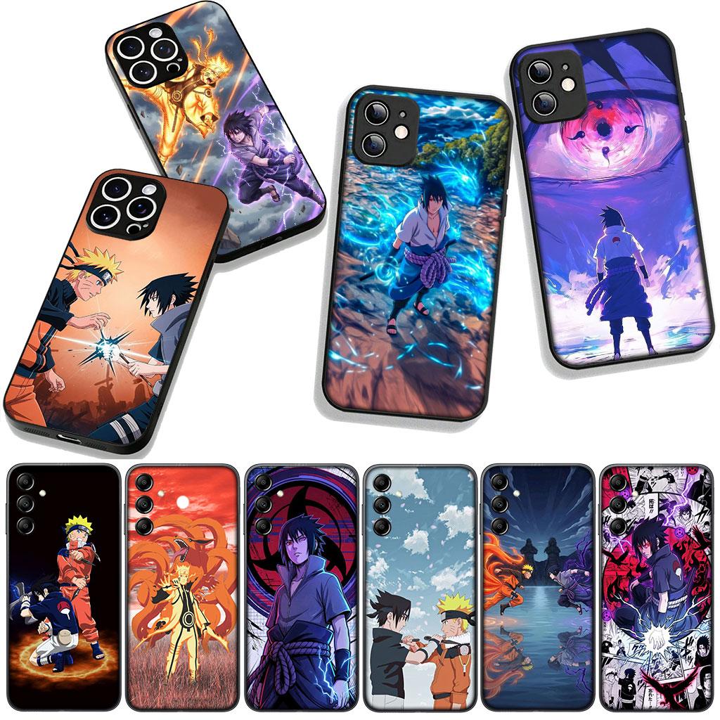 Poster Uchiha Sasuke Naruto Phone Cover Case for Apple iPhone 16 15 14 Plus 13 12 Mini 17 Pro Max + ProMax 16E Air 16+ Casing