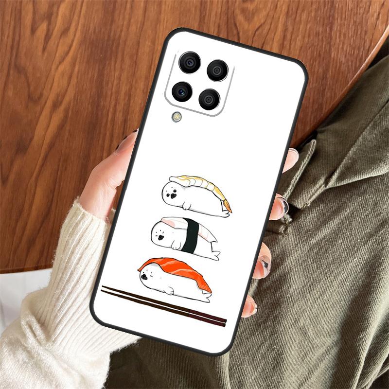 Baby Seals Case For Samsung Galaxy M12 M32 M52 M35 M55 M15 M11 M13 M14 M06 M16 M36 M56 M31 M53 M34 M54