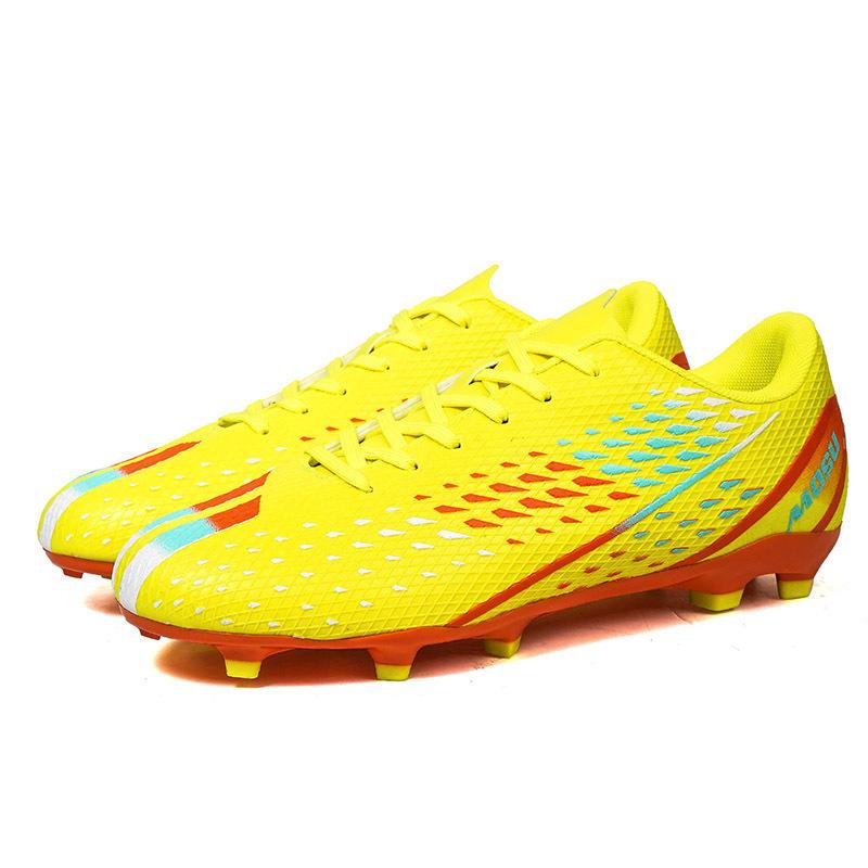 Football shoes men's 2 new broken nails artificial grass low-top student adult professional game training shoes