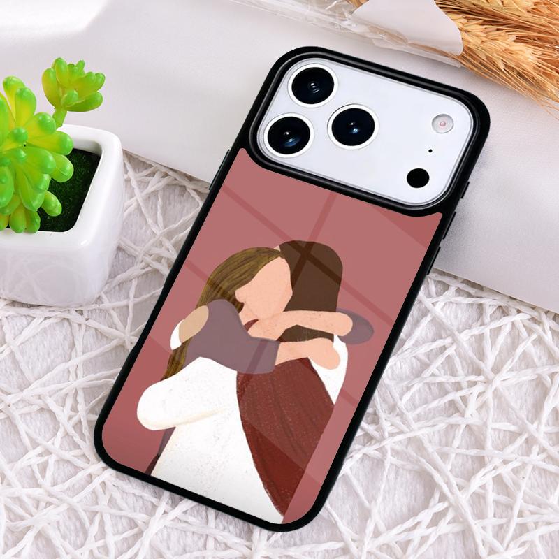 Jesus Couple Amen Cruz Amor Phone Case for iPhone 17 Air 16 15 11 12 14 13 Pro Max Shockproof Cover