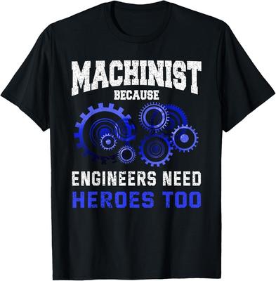 Maschinist Hemd Lustiger CNC-Bediener Witz Zitat Maschinist Geschenk Unisex T-Shirt