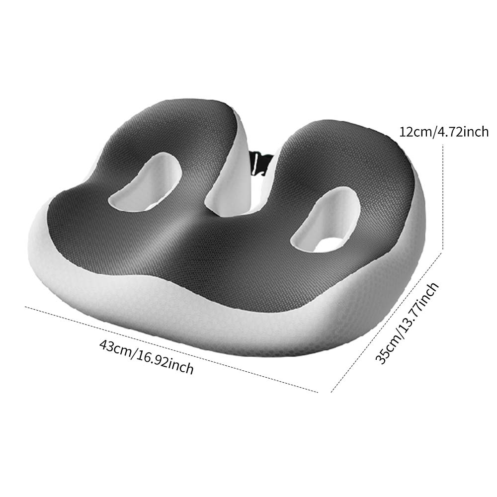 

Ergonomic office chair memory foam seat cushion сірий колір