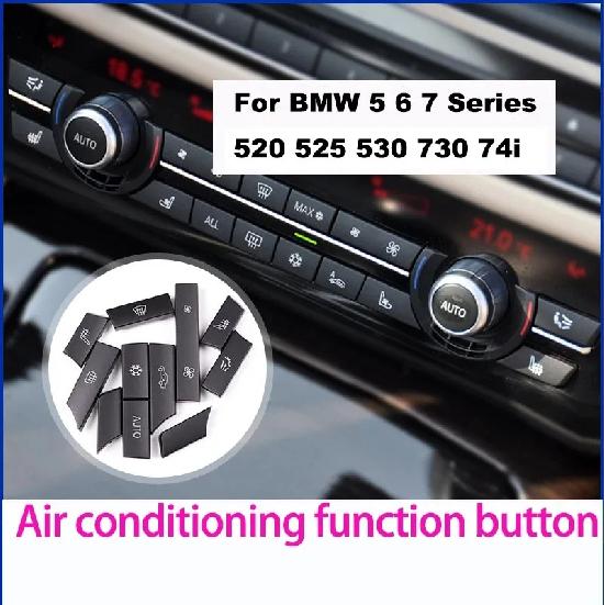 Ovládací panel klimatizace a topení Tlačítko rychlosti ventilátoru Kryt pro BMW řady 5/7 F07 GT/F10/F11 F01/F02 Car-styling
