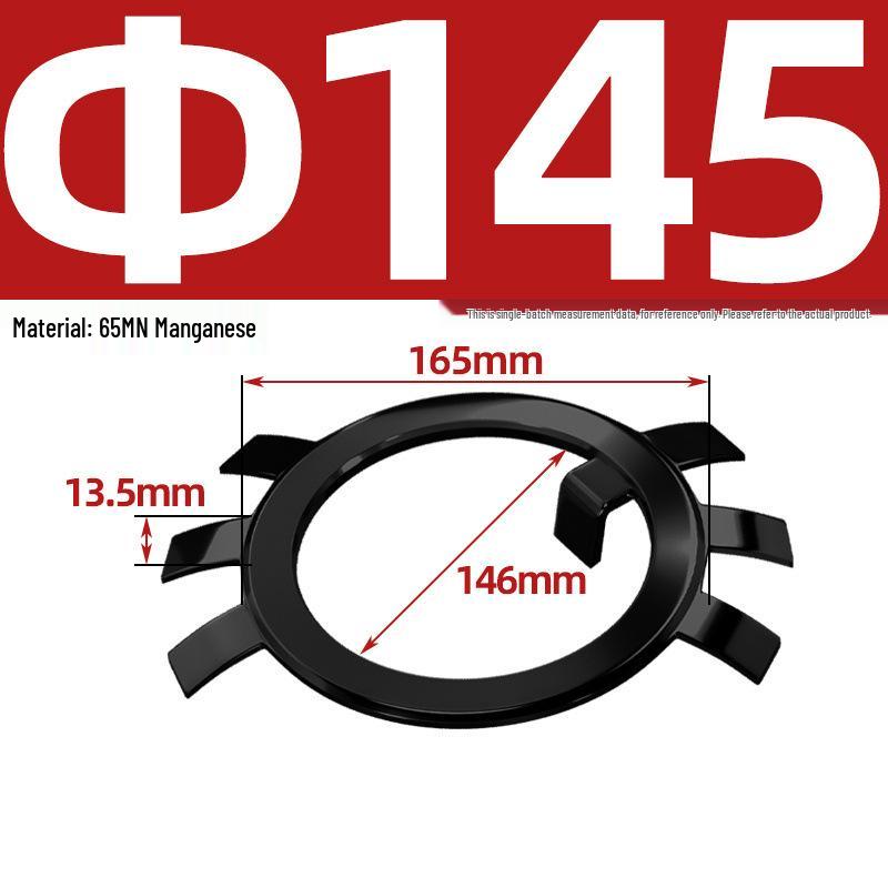 65MN Manganese 304 Stainless Steel Six-Claw Anti-Loosening Lock Nut Washer