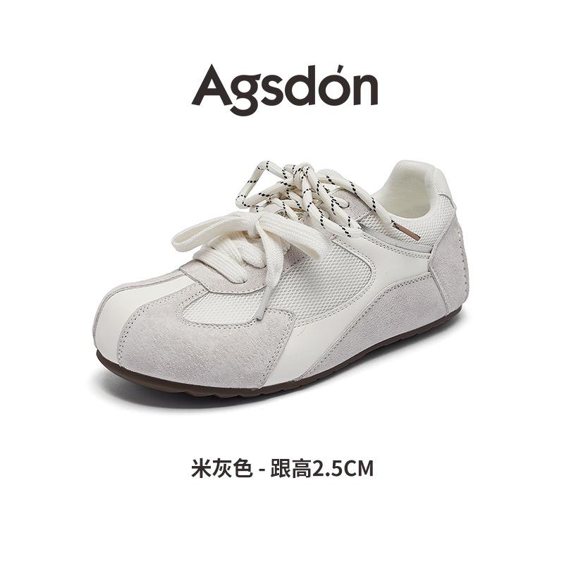 

Augustus Dengde training shoes women s 2025 summer new flat-bottomed sports mesh casual shoes soft-soled ballet Forrest Gump shoes 40