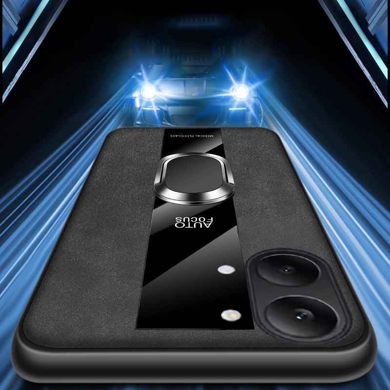 For Xiaomi Poco X8 Pro Max Case Business Magnetic Ring Holder Shockproof sheepskin Leather Soft Silicone Fashion for Xiaomi Poco X8 Back Cover