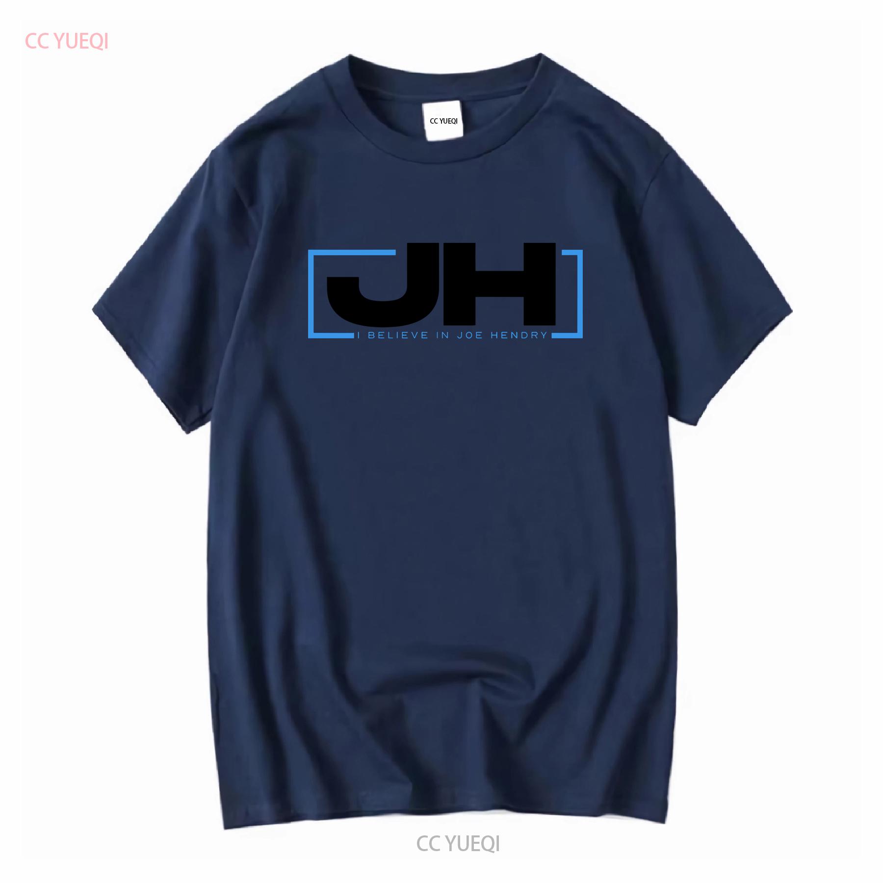 

Jh Joe Hendry I Believe T Shirt S 5Xl vintage Washed Versatile homme Unisex designer clothes Stretched Breathable Soft fashion 4XL