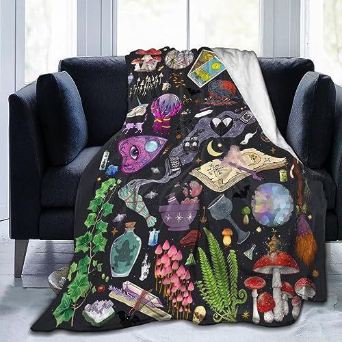 Cartoon Mushroom Blanket Sofa Bedroom Flannel Blanket Portable Lunch Break Blanket