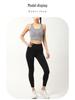 Women's Front Zipper High-Impact Sports Bra with Beautiful Back Design