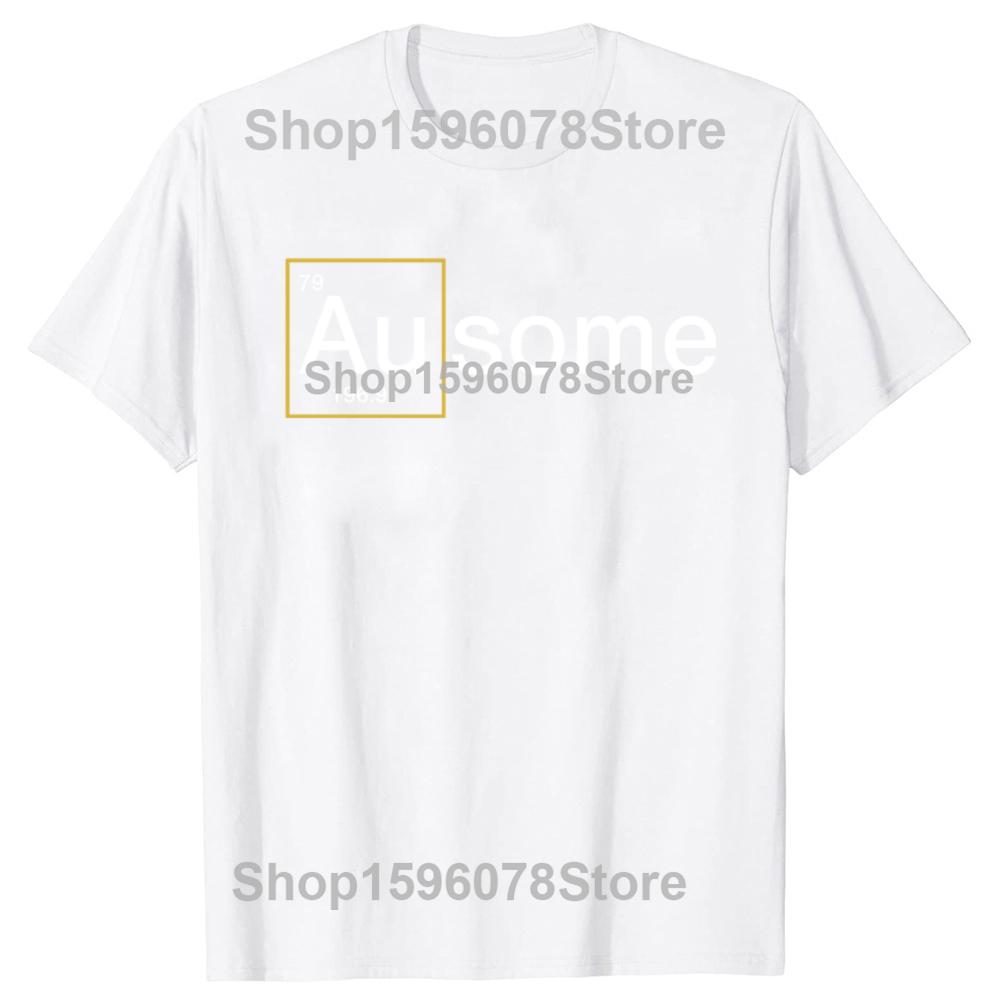 Funny Ausome Autism Graphic 100% Cotton T-shirts Men Women's Fashion Casual Tshirt Loose Oversized Streetwear T Shirt