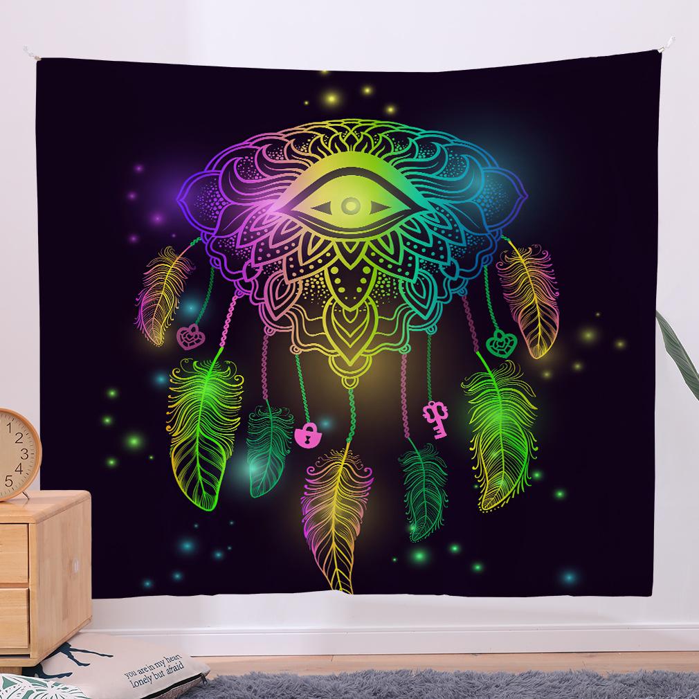 Bedroom Tapestry Ins Backdrop Living Room Bedroom Decor Cloth Hanging Cloth New Wall Tapestry