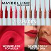 Maybelline New York Sensational Liquid Matte Lipstick 7ml Soft Wine Intense Full Coverage Non-Sticky Formula