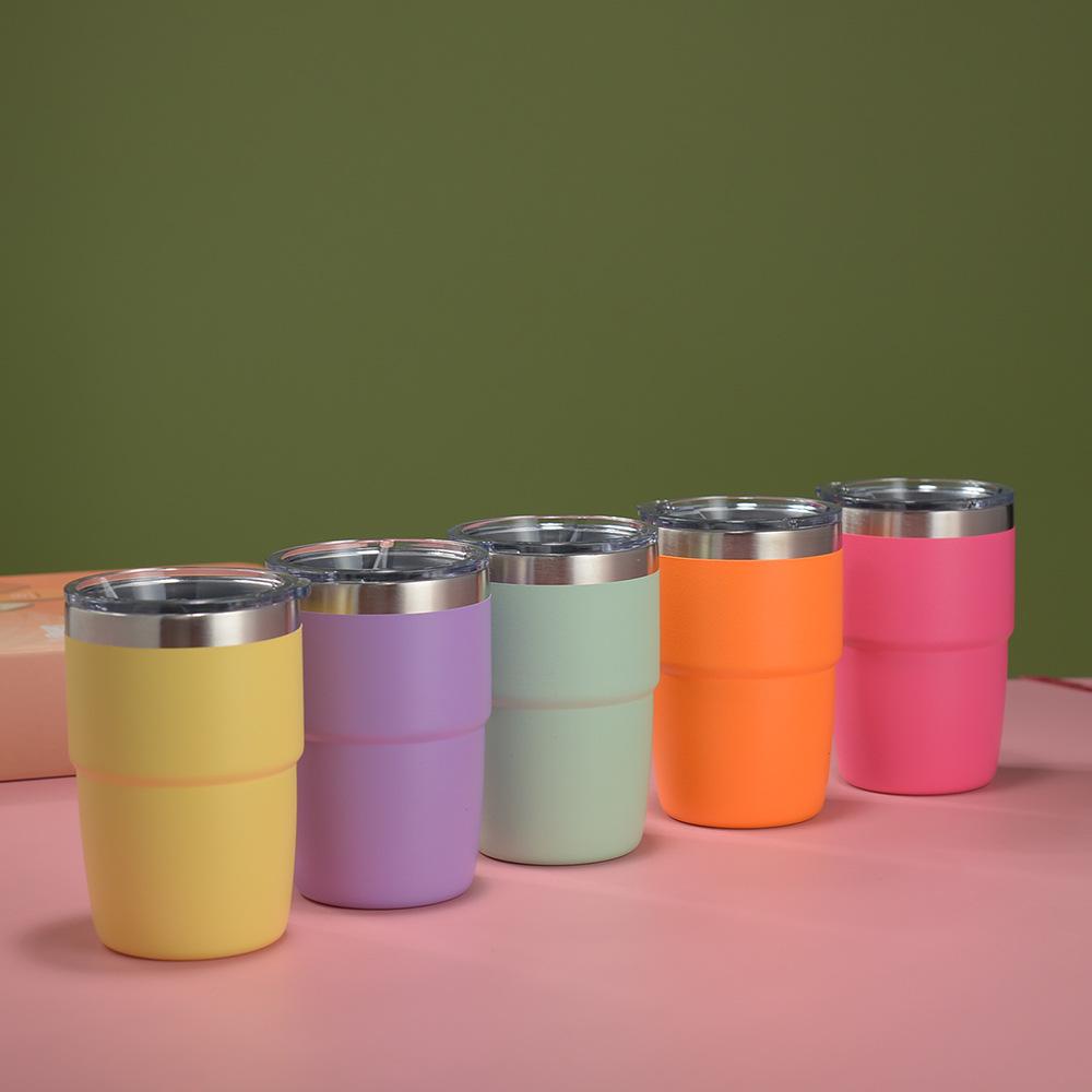 Cross-border 4oz Mini Rambler: Double-layer 304 Stainless Steel Vacuum Insulated Coffee Cup, Hot & Cold