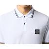 Stone Island Logo Patch Slim Fit Short Sleeve Polo Shirt Men tops L1S1522000-10S0018-V1001