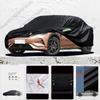 For BYD Song L Auto Anti Snow Anti Dust Anti Uv Anti Frost Anti Peeling Paint And Anti Rainwater Car Cover Car Cover Black