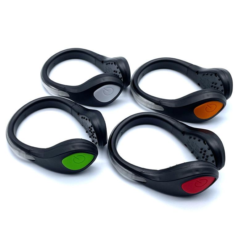 New Running Sports Luminous Shoe Clip Light Mini Outdoor Night Running Cycling Warning Light Street Dance U Flash Shoe Clip