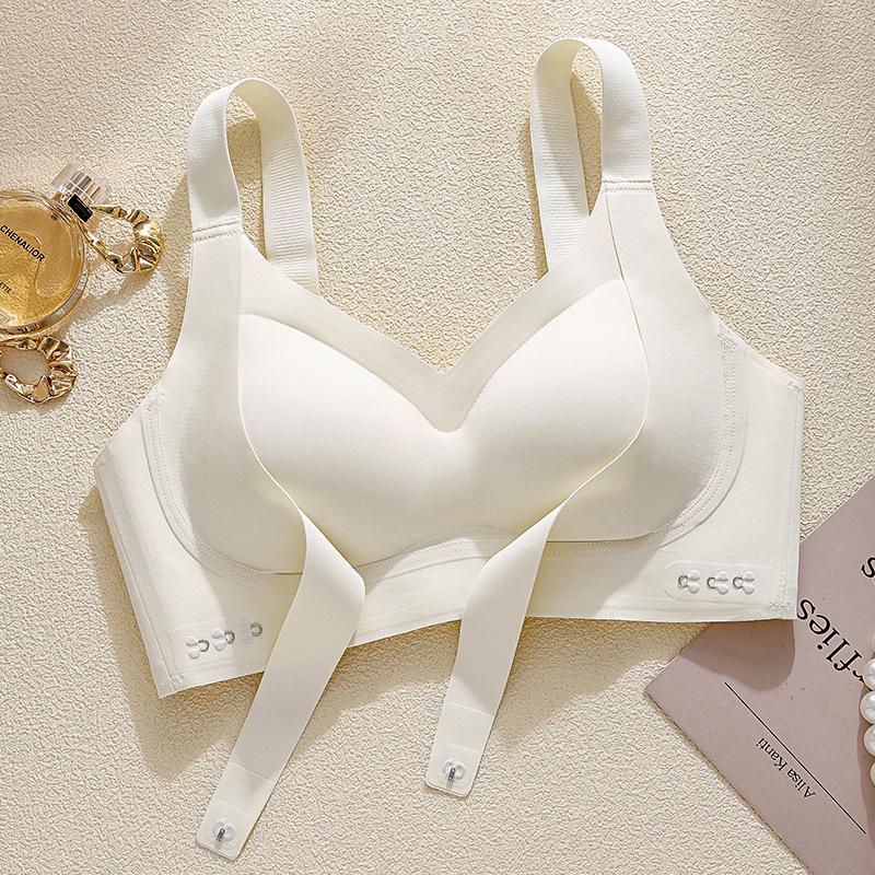 

Lift and gather women s adjusted anti-sagging bra cover, new non-steel ring fixing cup, wide shoulder strap can be m(suitable for 40-50kg ) шампанского