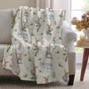 Blanket R-RabbitS Throw Super Cosy Plush Living P-PeterS Room Sofa Couch Childish Birthday Gifts