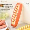 Multi-functional Sausage Flower Cutter and Skewering Tool