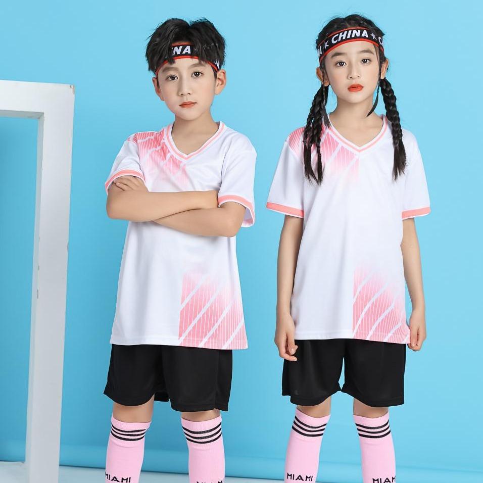 Summer Short-Sleeved Football Training Clothes For Adults And Children With The Same Style, Team Game Suit, Team Jersey Fb15.