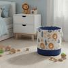 Portable Toys Storage Basket Cartoon Organizer Basket Canvas Laundry Basket  Clothes Organization
