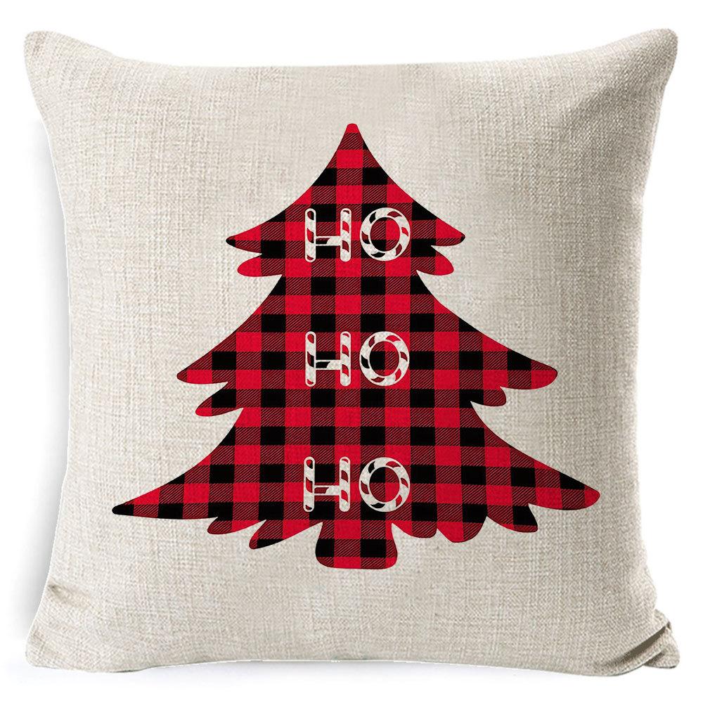 Pillowcase Christmas Pillowcase Light Luxury Pillowcase Ins Style Car Neck Cushion Office Lumbar Support