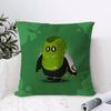 Cartoon Cute BBen Cushion Cover Eco Linen Pillow Case DoubleSided Print Breathable Durable Zipper Home Decor Gift