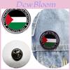 Palestinian Flag Pin Alloy Badge Jewelry For Men And Women European-american Style