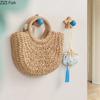 Five-pointed Star Wood Hook Clothing Hat Hooks Wall-mounted Storage Hanging Hooks Wall Storage Holder Decorative Shelves