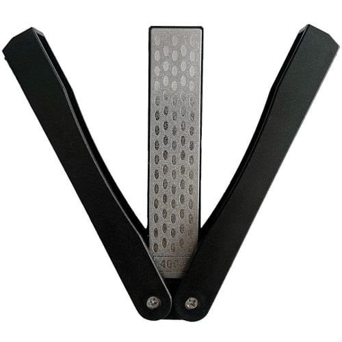 

Foldable, Double-Sided Diamond Whetstone, Portable Knife Sharpener, Double-Sided Diamond Whetstone for Sharpening, Axe Sharpening, Pruning Shears, Kni