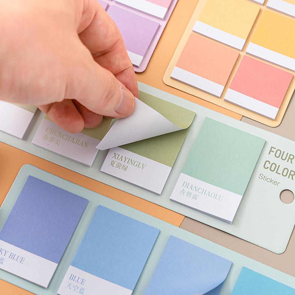 120 Stickers Color Card Type Convenience Stickers, Color Index Stickers, Classification Labels, Bookmark Markers Stickers