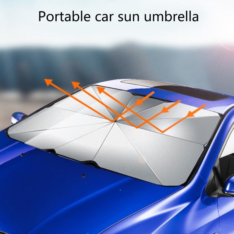 Car Windshield Sun Shade and Heat Sun Visors Protector Foldable Reflectors Windshields Umbrella