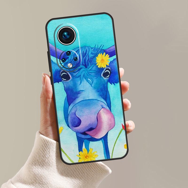 Vegan Pattern Case For Honor Magic 8 6 5 7 Lite 400 Pro 200 90 70 50 X8c X8b X9a X9b X9c X9d Win RT Cover