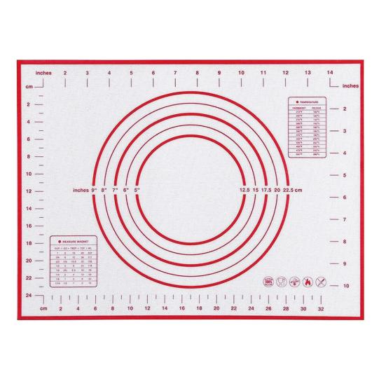 Non-Stick Silicone Baking Dough Pad Sheet Rolling Pastry Liner Mat Bakeware