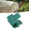 24pcs Greenhouse Clamps Single Head Row Cover Netting Tunnel Hoop Clips Insect Proof Shed Film Shading Net Rod Clips