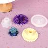 Round Candlestick Silicone Mold Gypsum Plaster Mold Lipstick Holder Tray Mold for DIY Jewelry Organizer Home Craft Decor