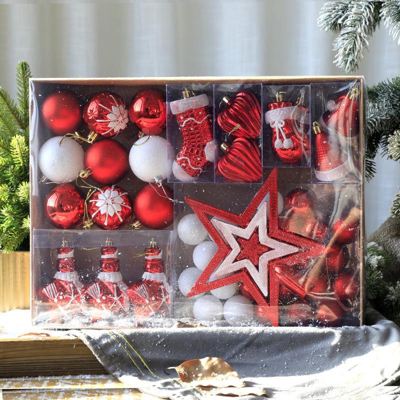 

Custom Hangings Hand Painted Luxury Printed New Christmas Product Ornaments Plastic Ball for Tree Decoration Other