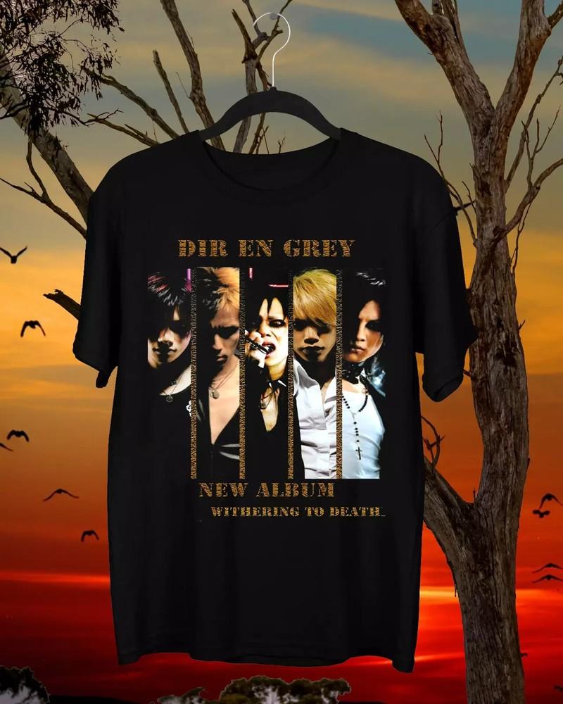 

Dir En Grey Withering to Death Album Band Gift For Fan S to 5XL Tshirt Unisex T-Shirt L