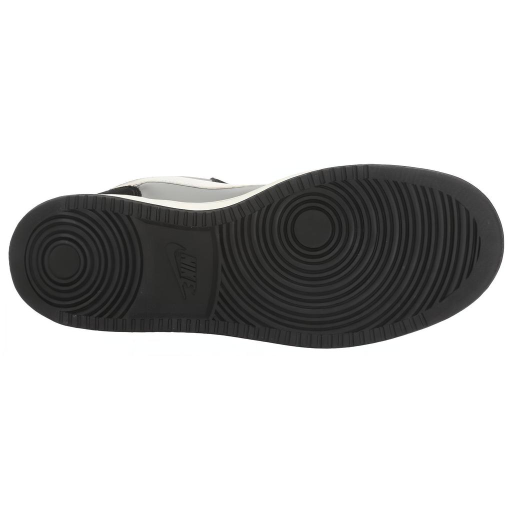 New Nike Court Borough Mid Premium 'Matte Silver Black' 844884-005